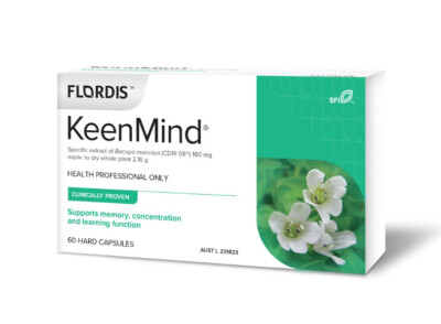 Flordis Keenmind Support Memory, Concentration, Learning Calm, Focus 60 Capsules