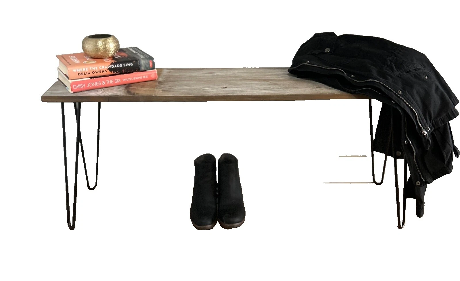 Handmade Wooden Bar Vanity Stools/Benches