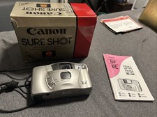 Canon Sure Shot BF 32mm Point Shoot Film Box And Instructions