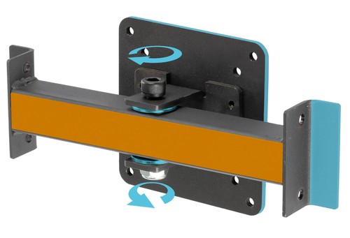 Sim Fab Monitor Mount SimFab Triple Monitor Stand for Sim Racing and Flight Simulation, 24 ...