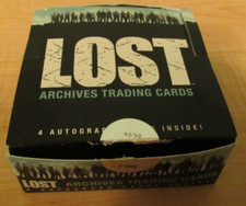 2010 Rittenhouse Lost Archives EMPTY Collectible Premium Trading Card Box