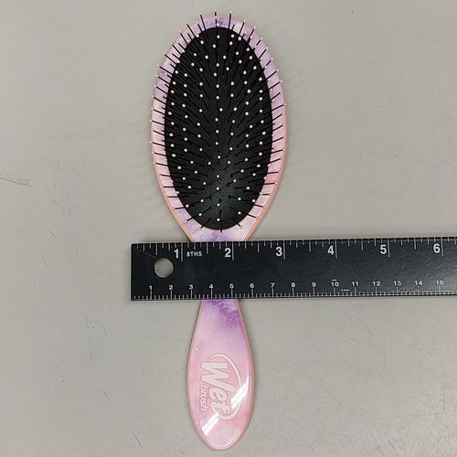 WET BRUSH (4 PACK) Original Detangler Hair Brush Pink / Purple Watermark Pattern - Picture 5 of 18