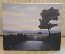 Bill Turner Print on Canvas VA Mtn Signed/Numbered Size 9 3/4" x 7 7/8"