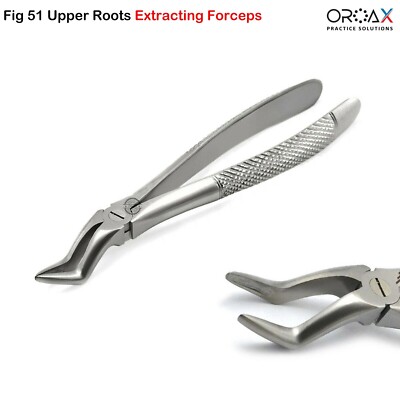 Tooth Extraction Forceps Fig 51 Upper Roots Extracting Tool Dental Oral Surgery