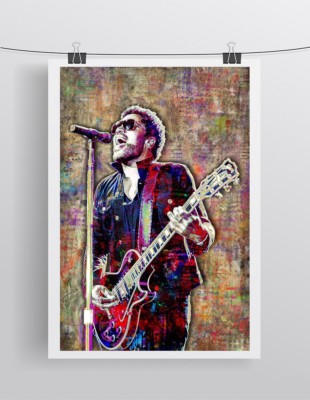 LENNY KRAVITZ Poster 16x20inch Lenny Kravitz Music Tribute Print