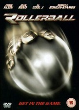 Rollerball (DVD-2004, 1-Disc) Region 2. ***GET IN THE GAME*** NEW & SEALED.