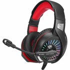 Gaming Headset RGB LED Wired Headphones Stereo with Mic For One/PS4 PC Xbox