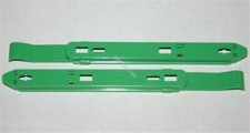 Set of Two Dell Computer Plastic Mounting Rails Green P/N 995EM for Hard Drive