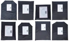 Tactical Scorpion Level IIIA 3A Body Armor Soft Plates | Choice of shape & Size