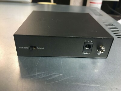 Switch Planet FSD-504HP – 5 Ports (4 PoE 60W) Avec Bloc Alim, Occasion