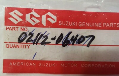 Suzuki GS750,GS1100,GS1000S NOS Cylinder Head Cover Screw 02112