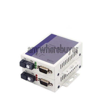 RS232 Digital Optical MODEM Serial to Fiber Converter SM/SC Simplex Industrial