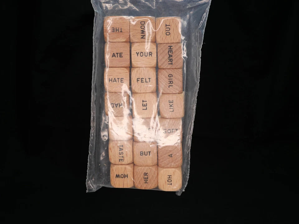 Scrabble Sentence Cube Game 1971 Selchow & Righter No 96 Vintage - Image 4 of 4