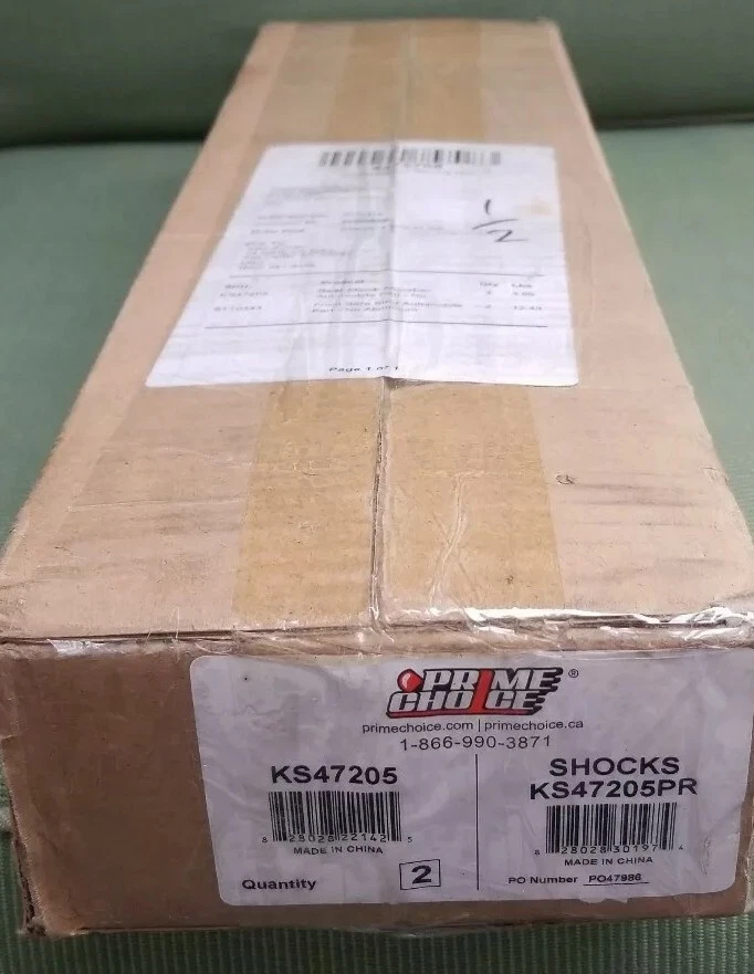 Juego de 2 pares de amortiguadores traseros para Jeep Liberty 2002-2011 Dodge Nitro 2007-2011 Foto 2 de 3