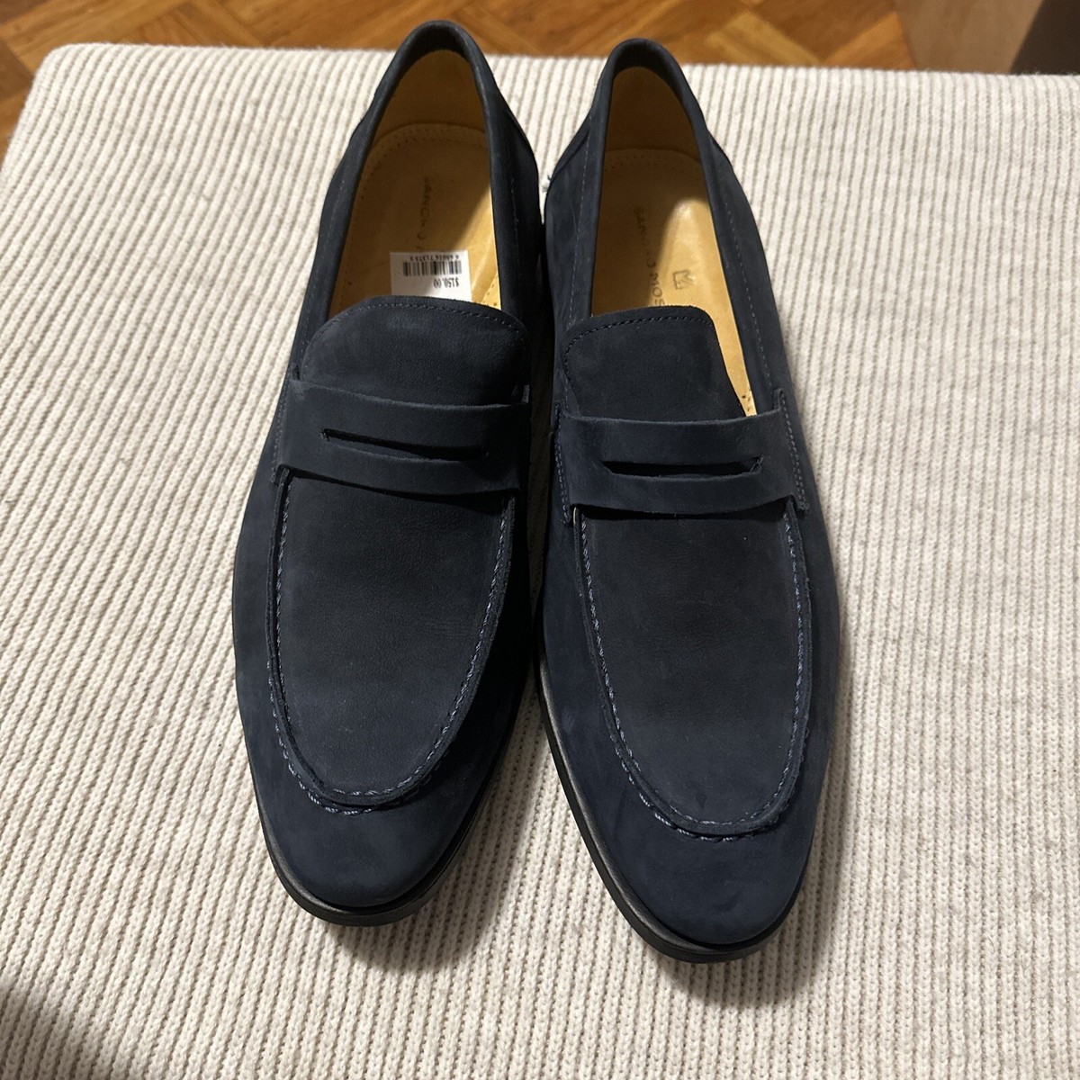 Men’s Sandro Dress Penny Leather Shoes Size 12D Sandro Paris Men main image 4