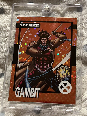 NEW Kith X-Men Gambit Card Limited Edition of 299 Orange