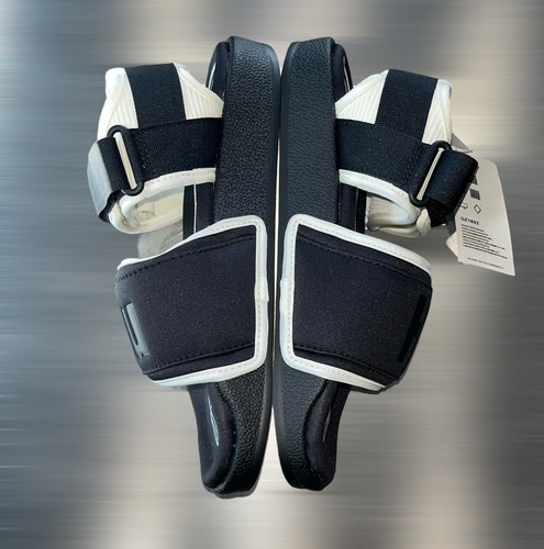 Adidas x Pharrell Williams Adilette 2.0 Sandals Slides Black White GZ1892 Womens - Picture 6 of 9