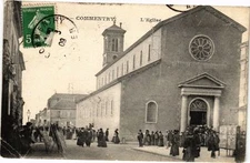 Old postcard Commentry L'Eglise (262190)
