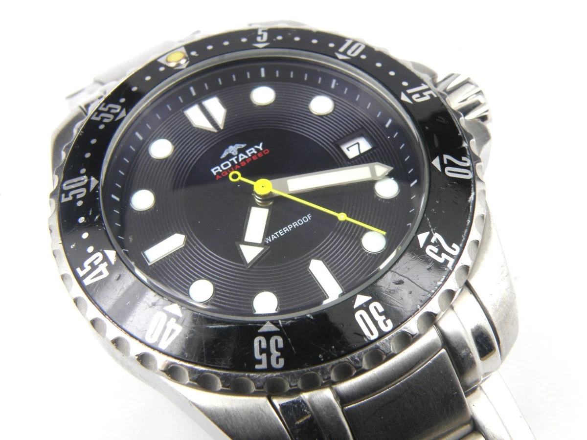Rotary AGB00063 W 04 Men s Aquaspeed Divers Watch 100m eBay