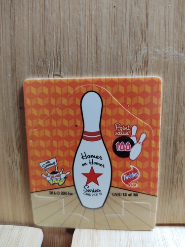 Los Simpson Bowl-a-Rama🏆2005 #12 Tazo Twisties🏆PUBLICACIÓN GRATUITA - Imagen 2 de 2