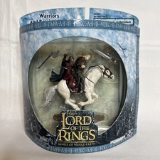 Lord of the Rings Legolas  Gimli Battle Scale Figure 2003 LotR Tolkien VTG NIB