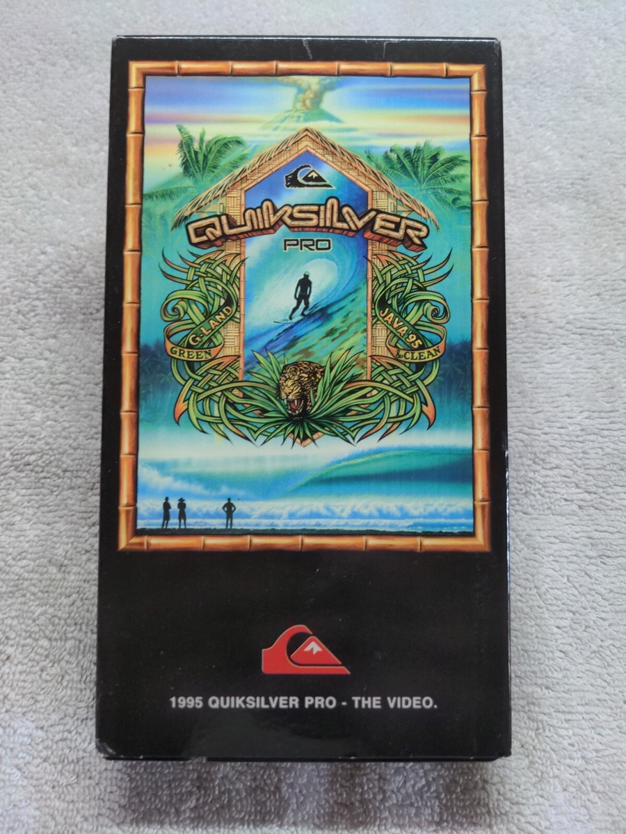 Quiksilver Pro G-Land Java 1995 Surfing VHS Kelly Slater | eBay