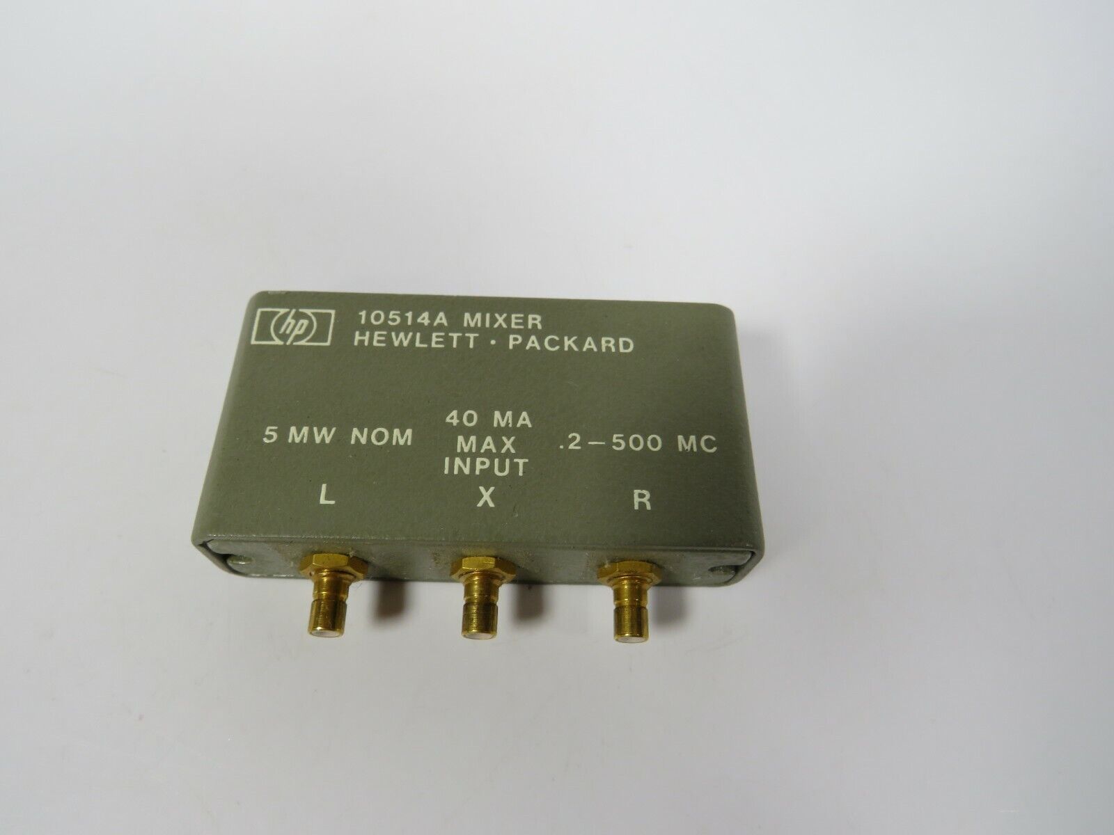 (1 USED) Agilent / HP 10514A Series 314 Mixer 0.2-500 MHz 5mW/+7dBm