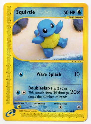 squirtle pokemon card price Squirtle (132/165) [Expedition: Base Set]