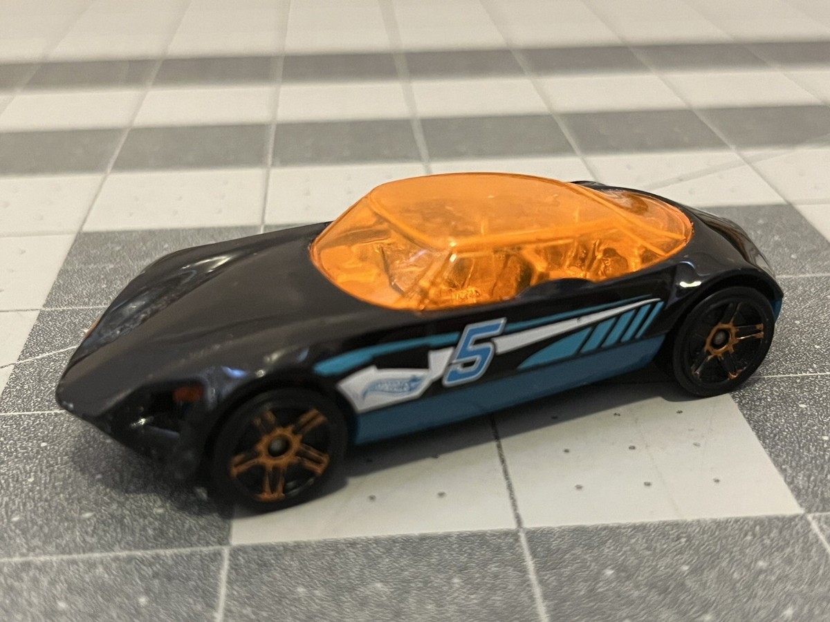Hot Wheels Avant Garde Black Blue White Orange Top