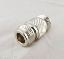 1pcs N Female To N Female Jack Straight In Series RF Coaxial Adapter Connector