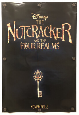 THE NUTCRACKER AND THE FOUR REALMS Original One Sheet Movie Poster 2018