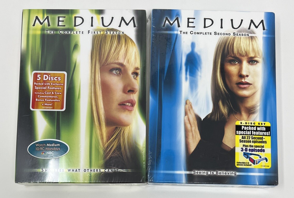 Medium Complete Season 1 & 2 DVD TV Series First Second