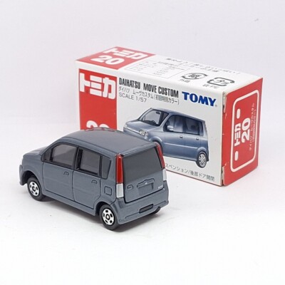 TOMICA 20 DAIHATSU MOVE CUSTOM 1/57 TOMY DIECAST NEW 2005 GREY (A