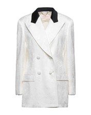 Tory Burch Ivory Suit Jacket Blazer Fits Uk6 Uk8 Versace Celeb Christmas Party