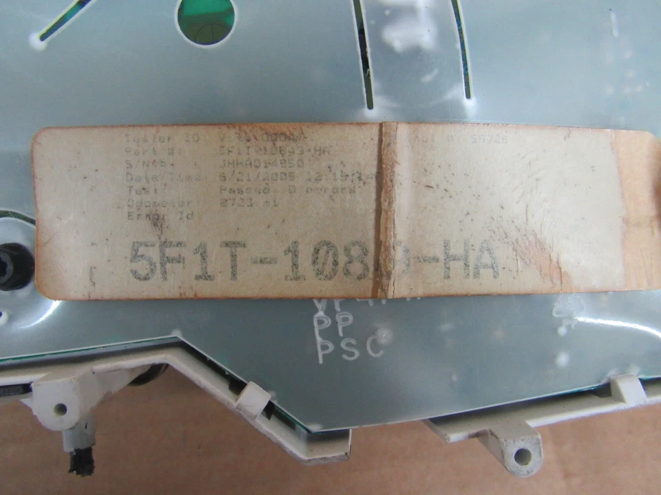 Ford Taurus 2006 2007 cabezal de instrumento velocímetro calibre cuadro 5F1Z10849HA Foto 4 de 4