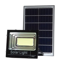 Solar powered LED floodlight Bowl 400w including free led motion sensor lamp