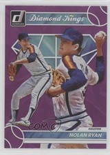 2023 Panini Donruss Diamond Kings Holo Purple Nolan Ryan #10 HOF e8a