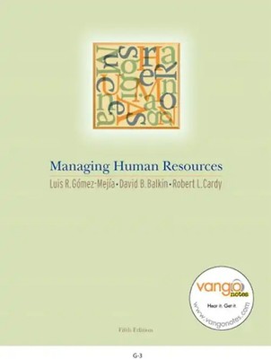 Managing Human Resources - Luis Gomez-Mejia