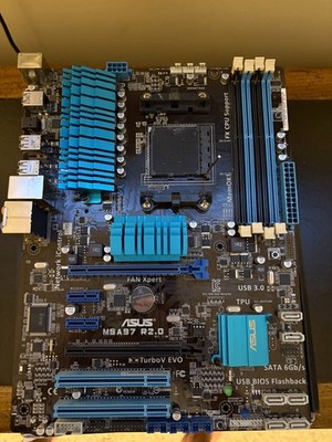 ASUS M5A97 R20, AM3+ Motherboard DUAL INTELLIGENT PROCESSORS BOARD #M22-31