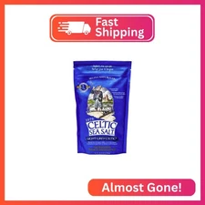 Celtic Sea Salt, Light Grey Mineral Sea Salt, 1 Pound Resealable Bag Unrefined,