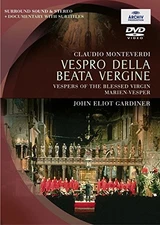 Vespro Della Beata Vergine: The Monteverdi Choir [DVD] [2003] -  CD AJVG The