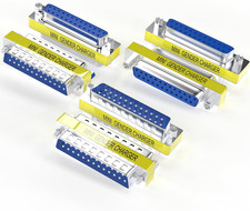 6-Pack DB25 25Pin Female to Female Male to Male Mini Gender Changer Coupler Adap