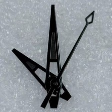 Green Lume Black Big Arrow Watch Hands for NH35/36 NH38 NH72 NH70
