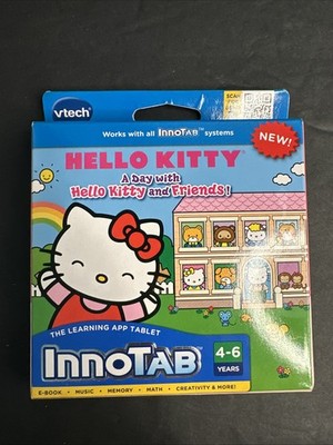 InnoTab Day With Hello Kitty Friends Vtech Reading Math Learning Games Music NEW