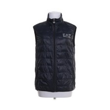 Emporio Armani, Outdoor Weste, Damen, Größe: M, Blau, Daune/Feder/Polyamid #DFn