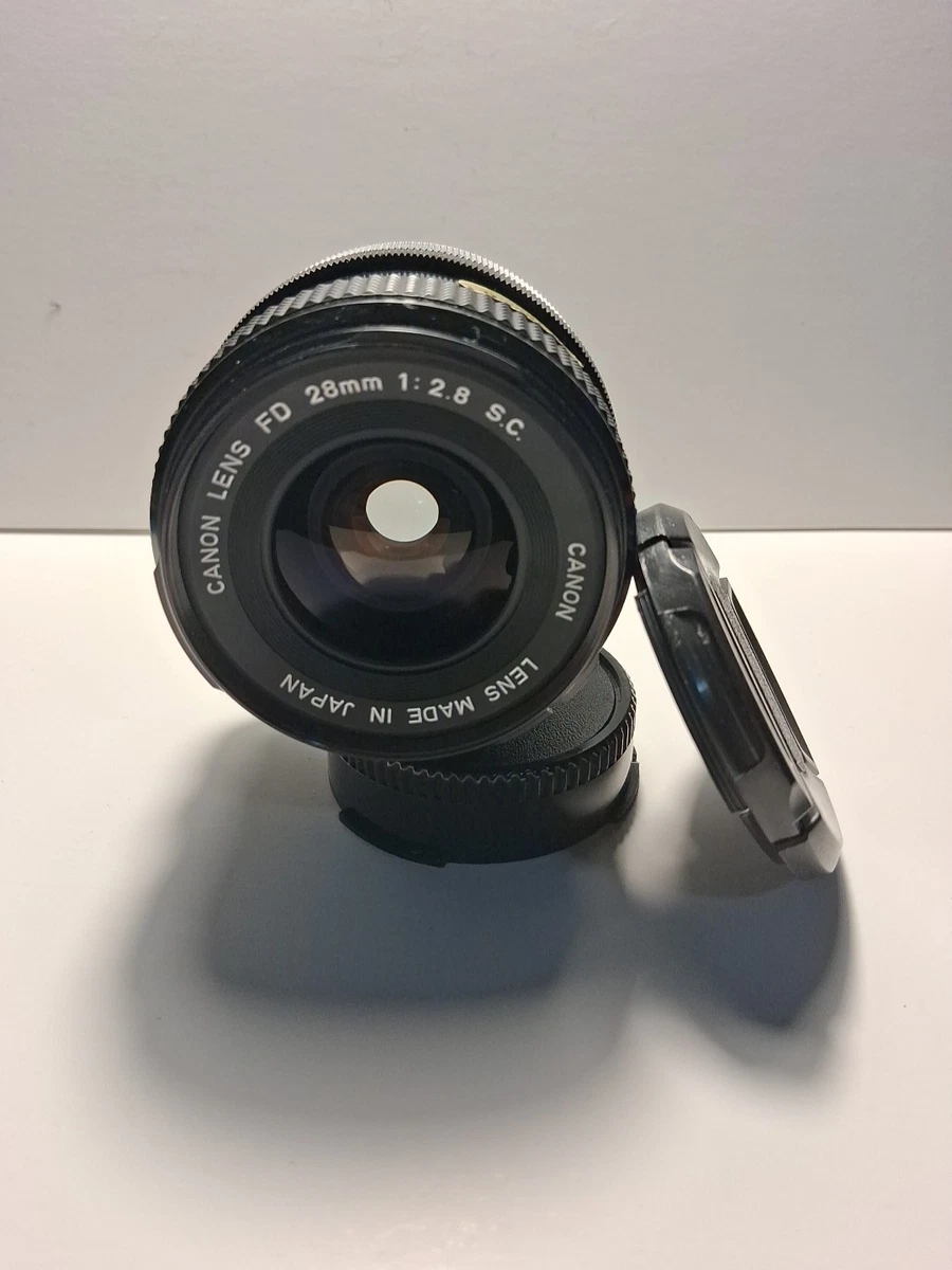 レンズ(単焦点) Canon FD s.c. 28mm f/2.8 Amazon.com : Canon 28mm f/2.8 1:2.8 SC (Super Spectra Coating) FD