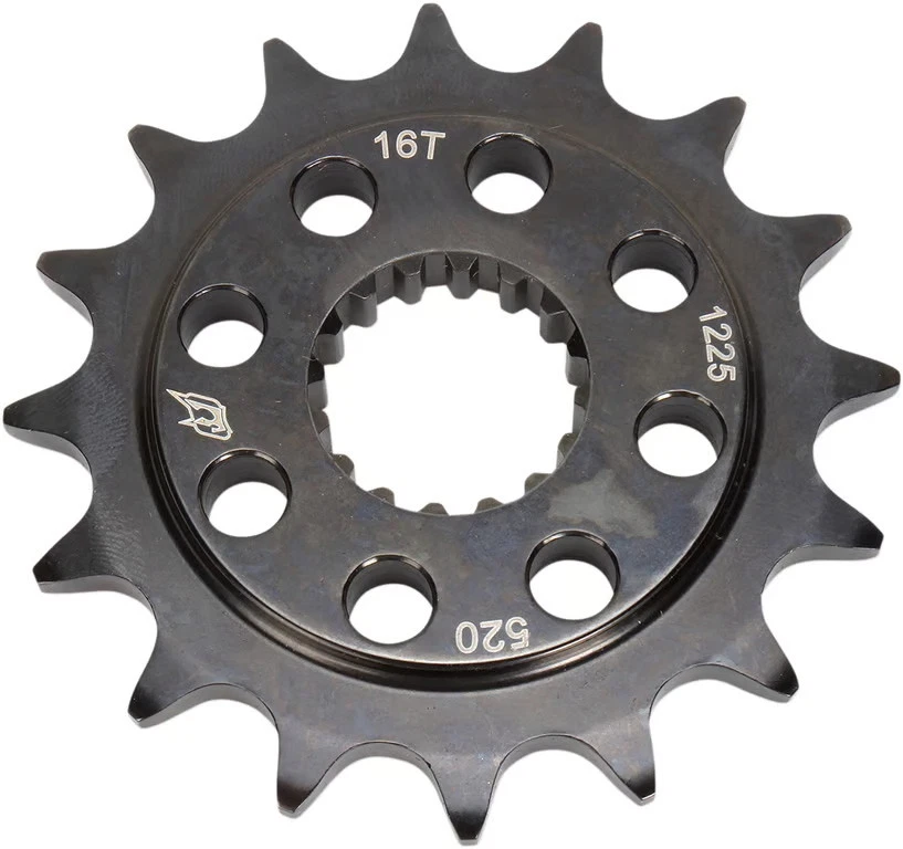 Piñón delantero de acero Driven Racing - 16T motocicleta bicicleta de calle 1225-520-16T Foto 2 de 4