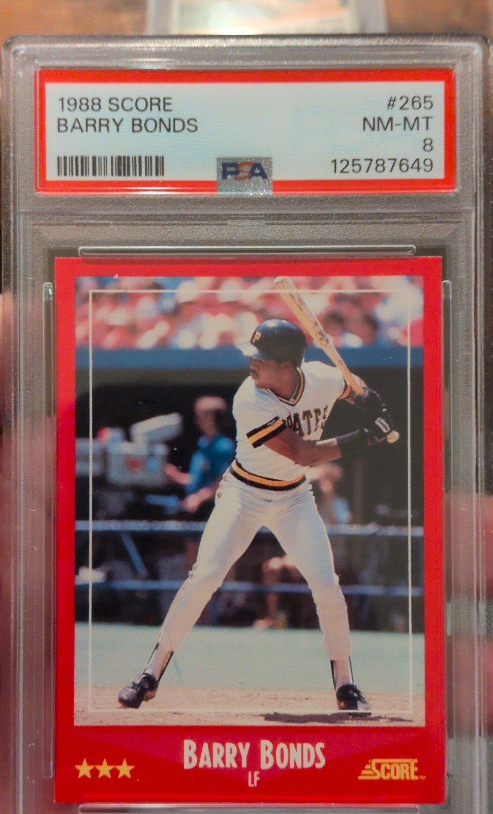 1988 Score - Barry Bonds #265