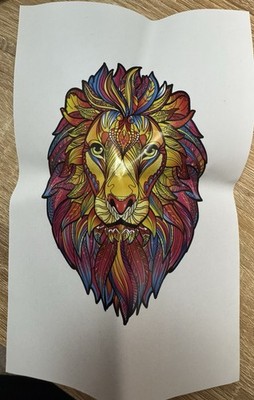 Lion Wooden Puzzle