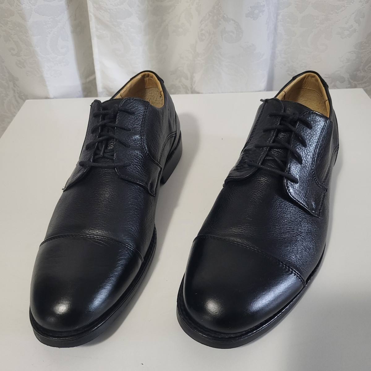 Belvedere duke dress shoes Belvedere Duke Leather Lace-up Cap Toe Oxfords at Hamilton  main image 4